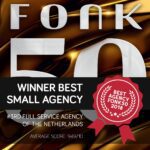 FONK50 2018 Best Agencies Vertigo 6 marketing PR Benelux Netherlands Nordics