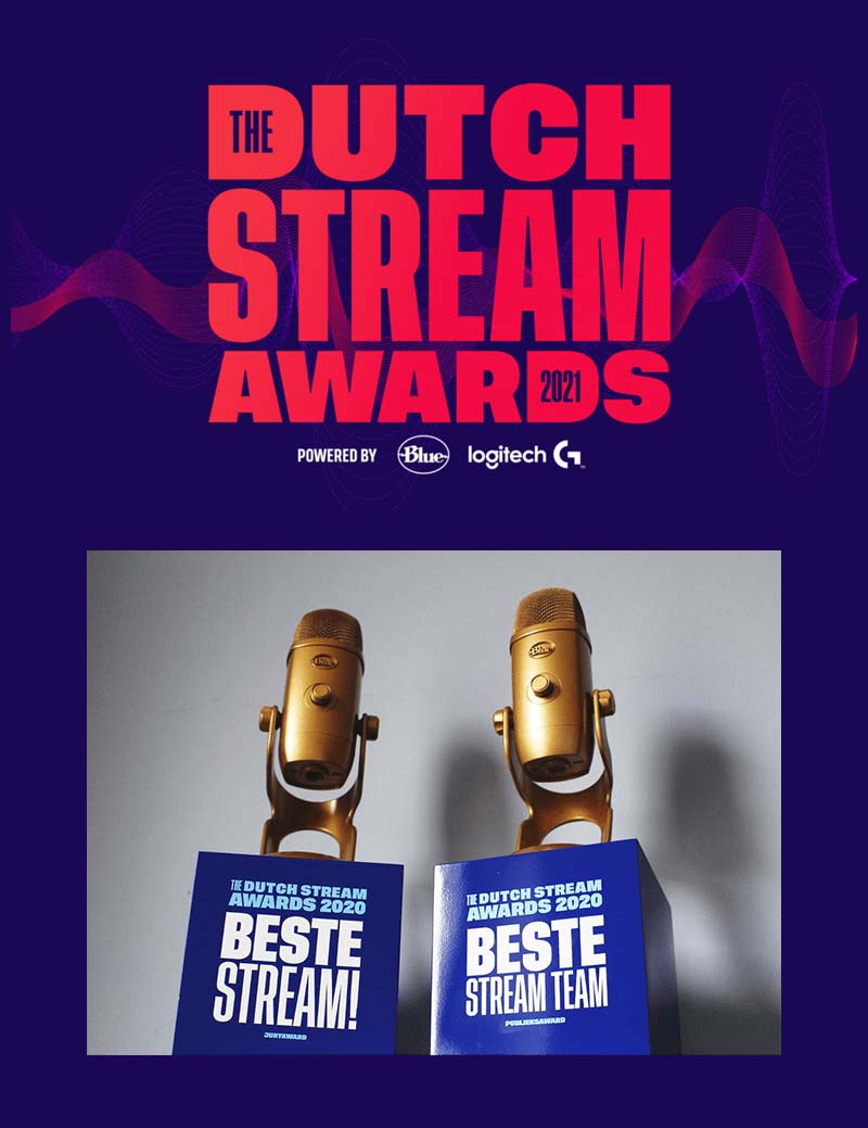 Logitech / Blue Microphones - Dutch Stream Awards 2021